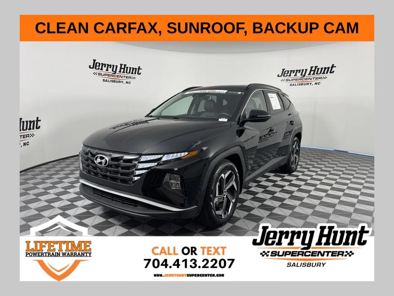 Black 2023 Hyundai Tucson SEL for sale in Salisbury, NC