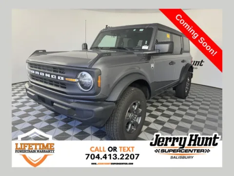 Gray 2025 Ford Bronco Big Bend for sale in Salisbury, NC