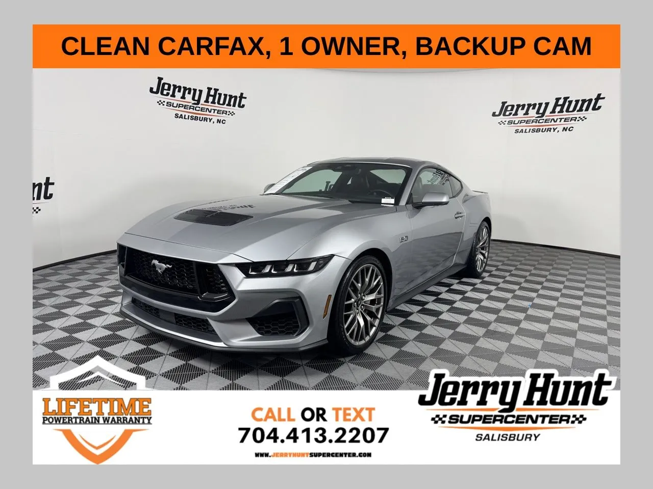 Silver 2025 Ford Mustang GT Premium for sale in Salisbury, NC