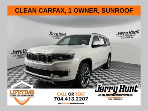 White 2022 Jeep Wagoneer Series III for sale in Salisbury, NC