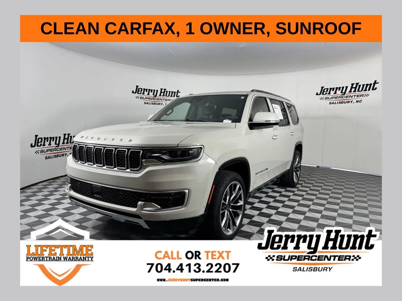 White 2022 Jeep Wagoneer Series III for sale in Salisbury, NC