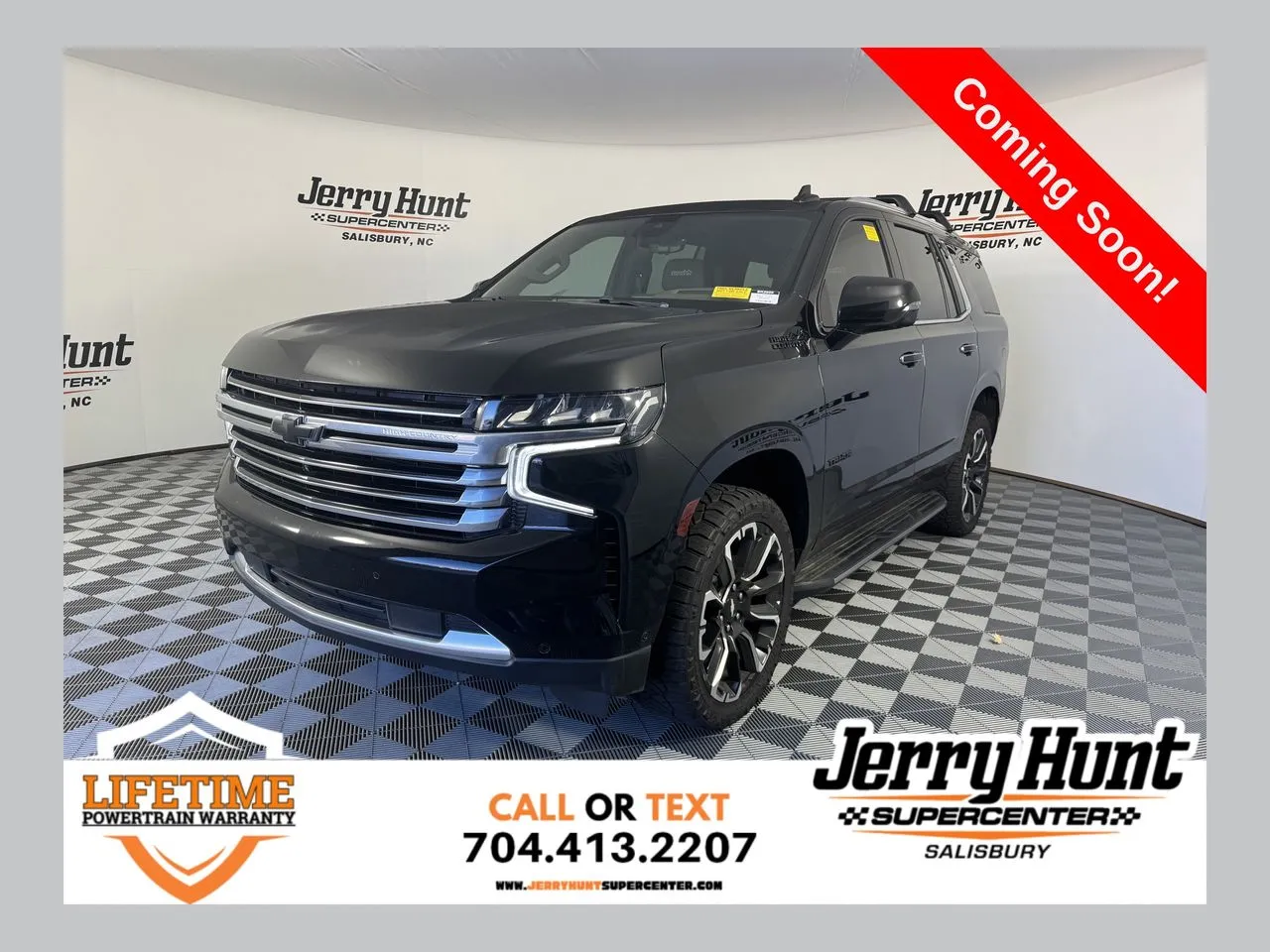 Black 2023 Chevrolet Tahoe High Country for sale in Salisbury, NC