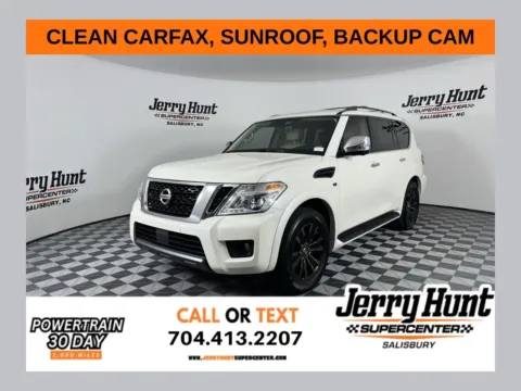 White 2019 Nissan Armada Platinum for sale in Salisbury, NC