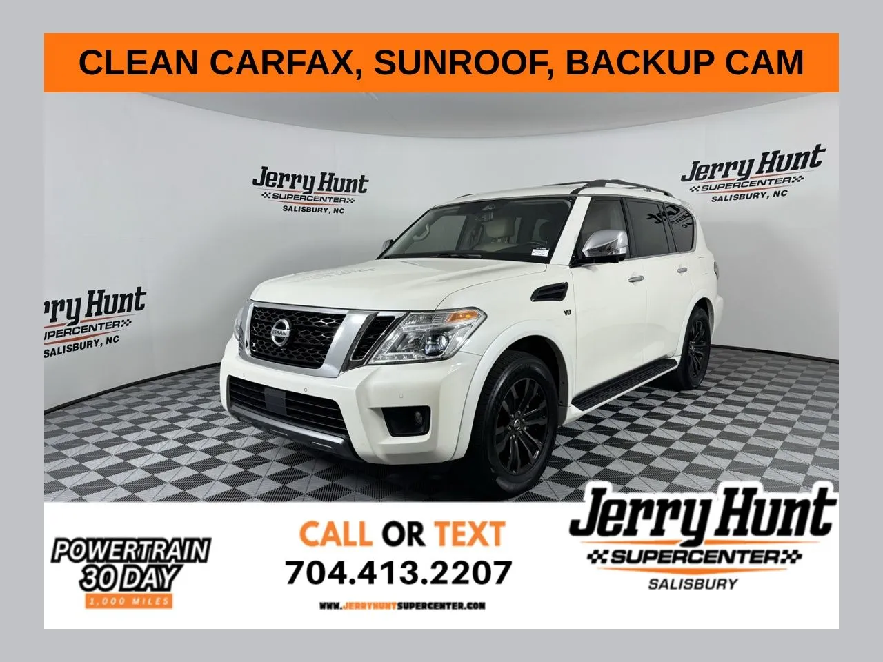 White 2019 Nissan Armada Platinum for sale in Salisbury, NC