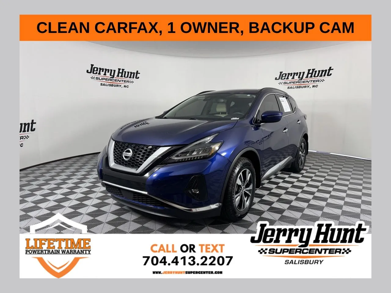 Blue 2022 Nissan Murano SV for sale in Salisbury, NC