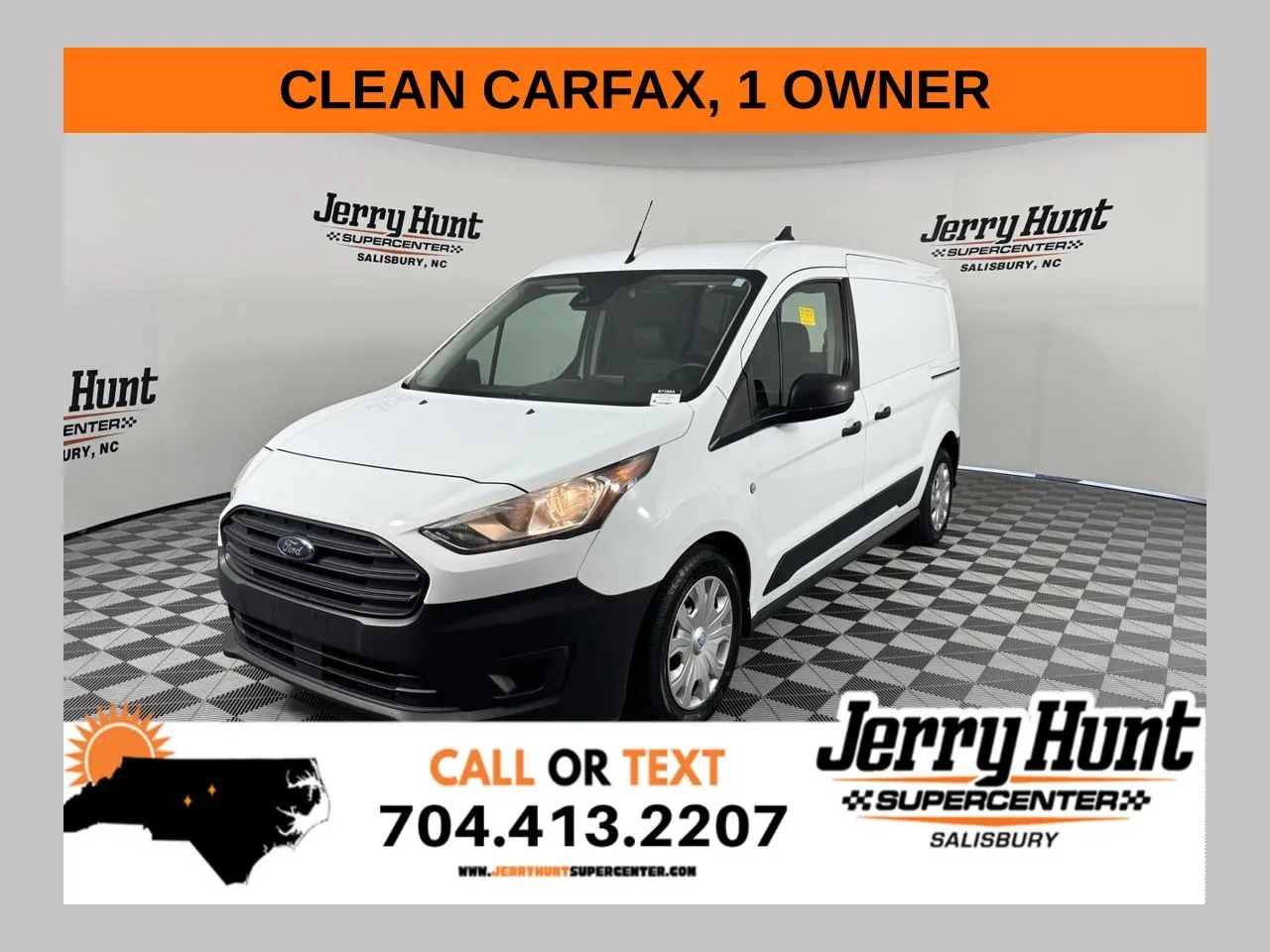 White 2020 Ford Transit Connect XL for sale in Salisbury, NC