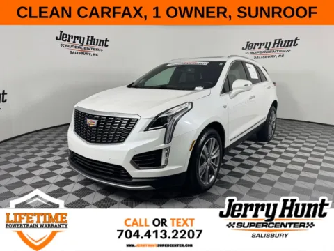 White 2025 Cadillac XT5 Premium Luxury for sale in Salisbury, NC