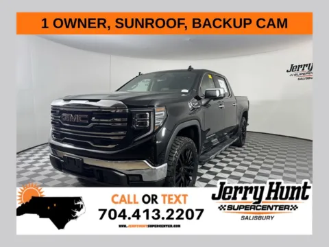 Black 2023 GMC Sierra 1500 SLT for sale in Salisbury, NC
