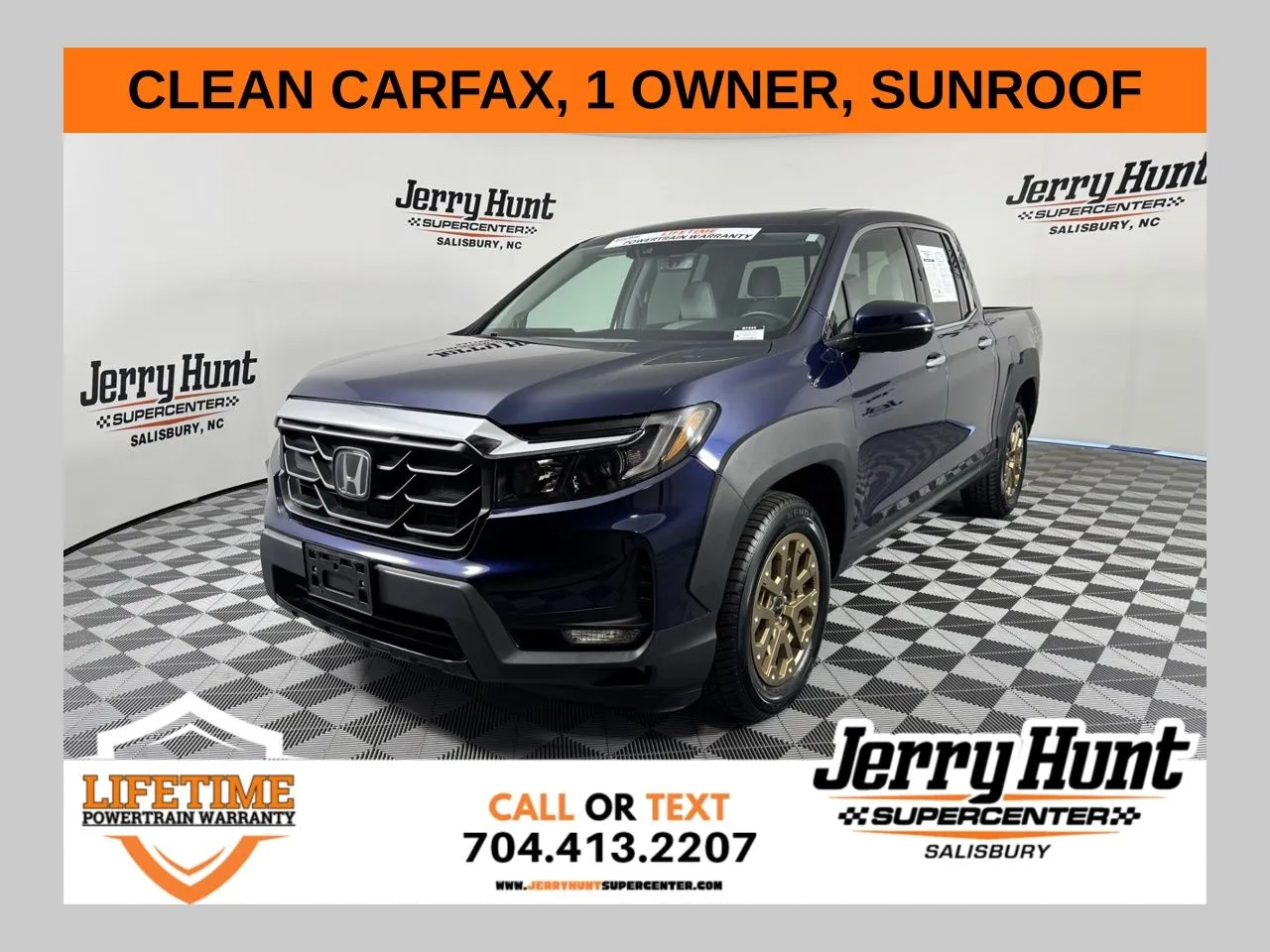 Black 2023 Honda Ridgeline RTL-E for sale in Salisbury, NC