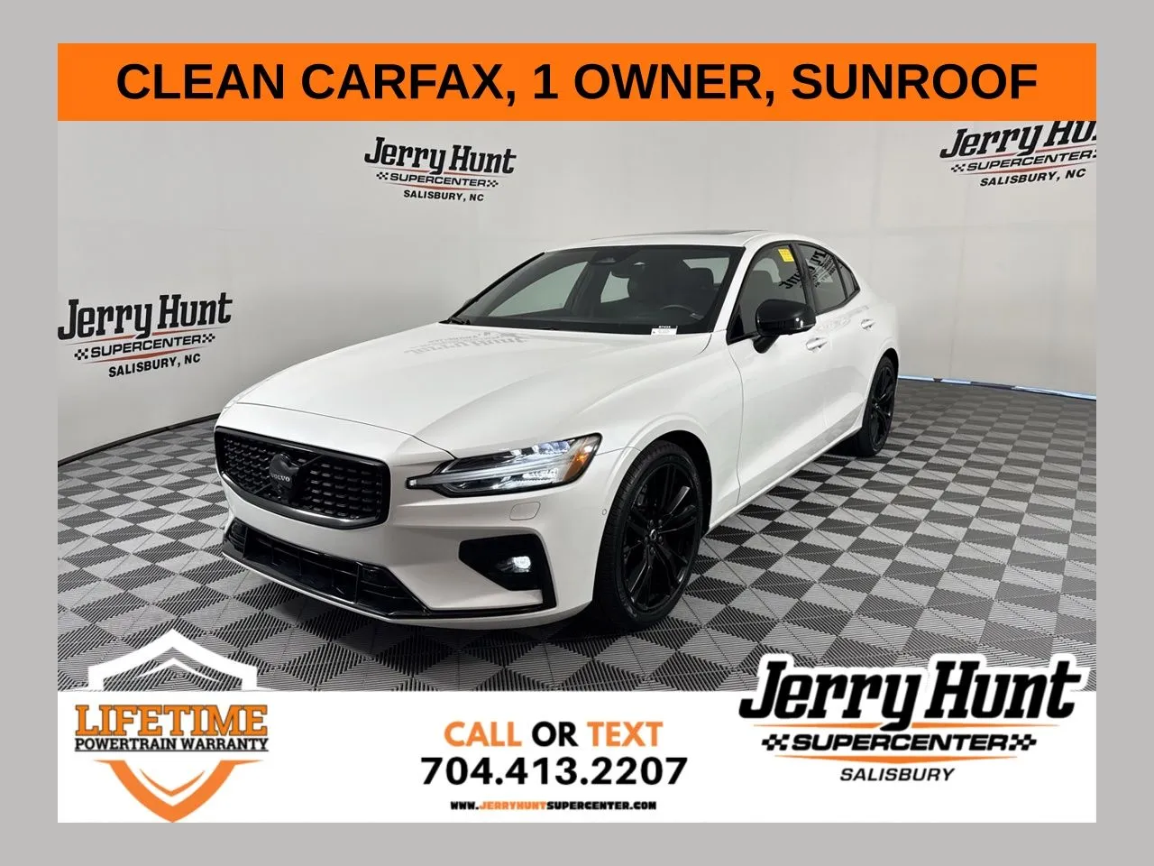 White 2024 Volvo S60 B5 Plus Black Edition for sale in Salisbury, NC