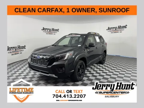 Black 2024 Subaru Forester Wilderness for sale in Salisbury, NC