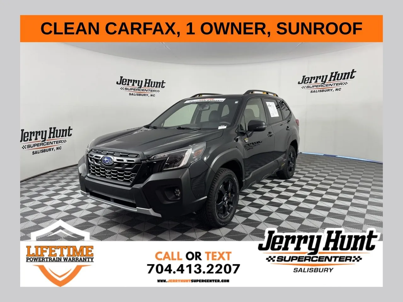 Black 2024 Subaru Forester Wilderness for sale in Salisbury, NC
