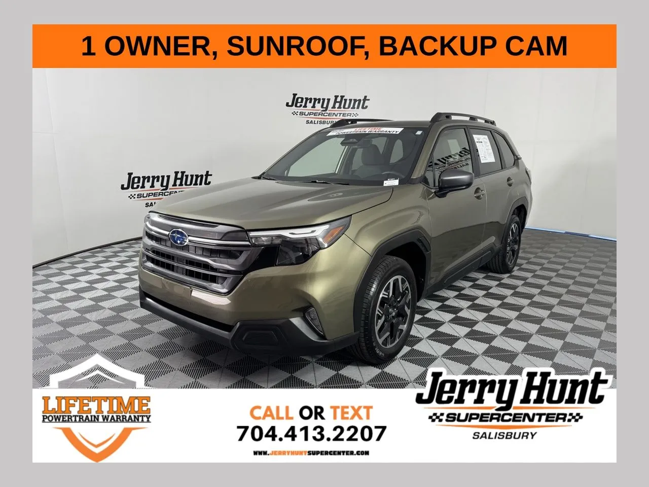 Green 2025 Subaru Forester Premium for sale in Salisbury, NC