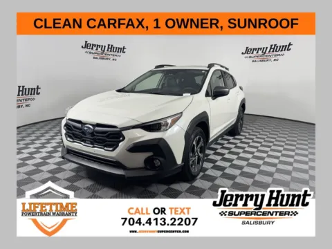 White 2024 Subaru Crosstrek Premium for sale in Salisbury, NC