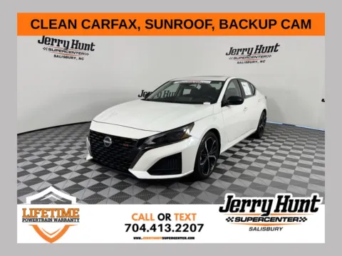 White 2024 Nissan Altima 2.5 SR for sale in Salisbury, NC