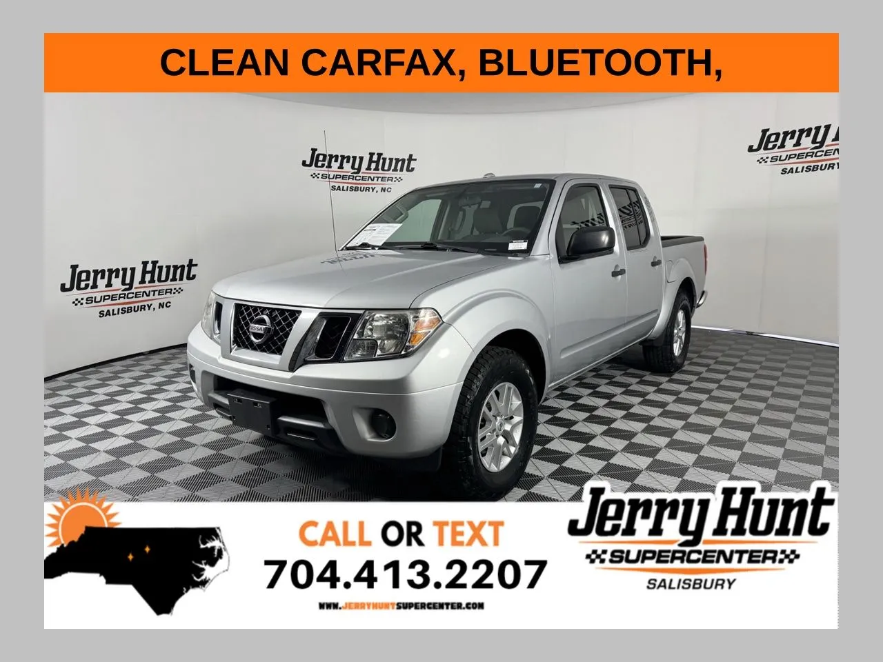 Silver 2017 Nissan Frontier SV for sale in Salisbury, NC