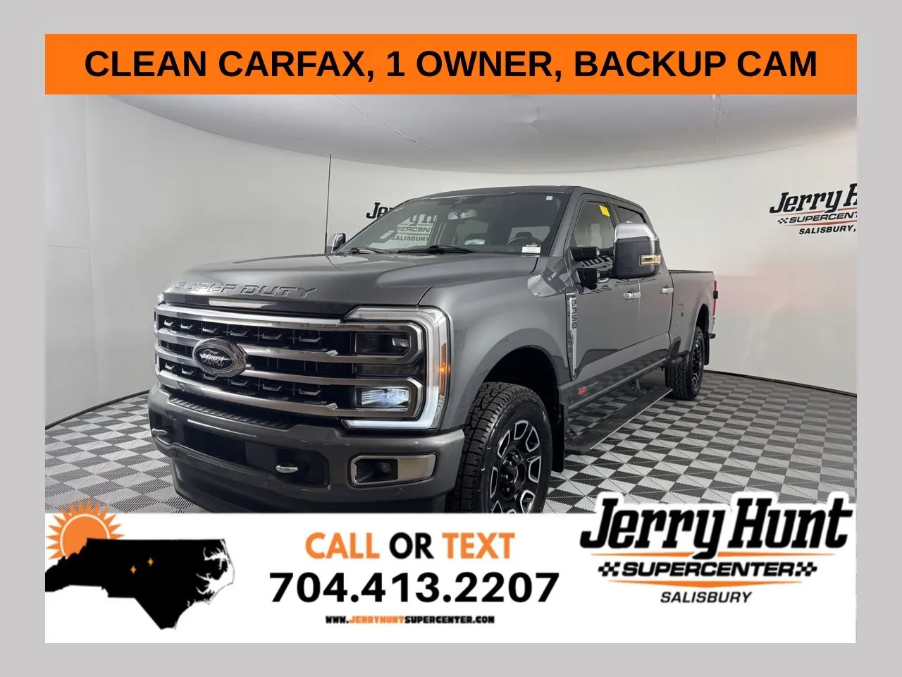 Gray 2024 Ford F-350SD Platinum for sale in Salisbury, NC