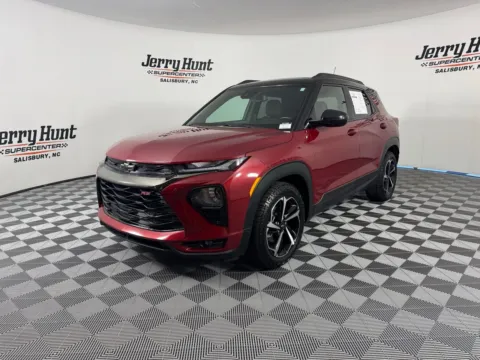 Red 2021 Chevrolet TrailBlazer RS for sale in Salisbury, NC