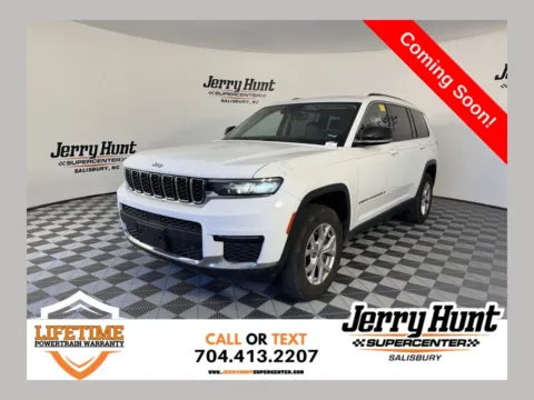 White 2021 Jeep Grand Cherokee L Limited for sale in Salisbury, NC