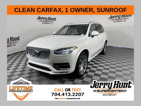 White 2023 Volvo XC90 B6 Plus 7-Seater for sale in Salisbury, NC
