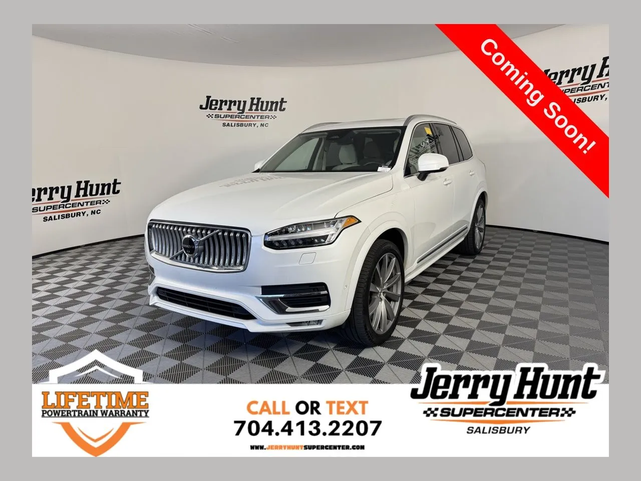 White 2023 Volvo XC90 B6 Plus 7-Seater for sale in Salisbury, NC