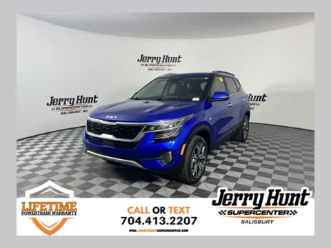 Blue 2023 Kia Seltos SX for sale in Salisbury, NC