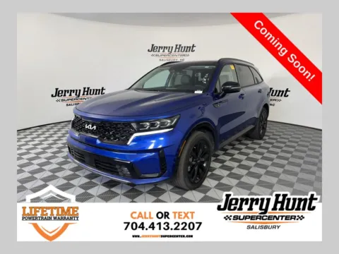 Blue 2023 Kia Sorento SX for sale in Salisbury, NC