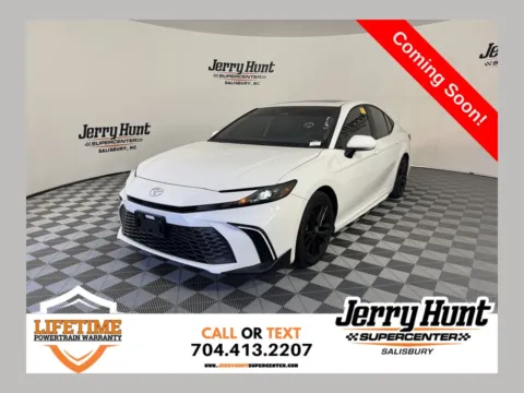 White 2025 Toyota Camry SE for sale in Salisbury, NC
