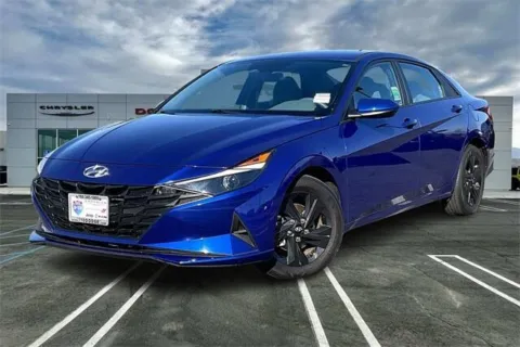 Blue 2023 Hyundai Elantra SEL for sale in Indio, CA