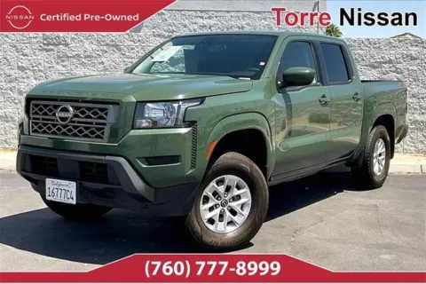 Green 2024 Nissan Frontier SV for sale in Indio, CA