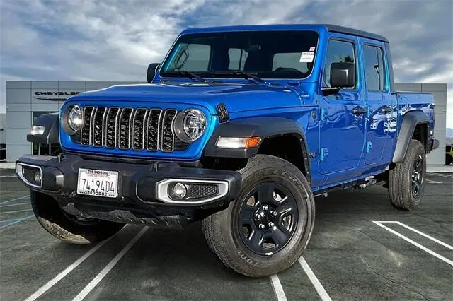 Blue 2024 Jeep Gladiator Sport for sale in Indio, CA