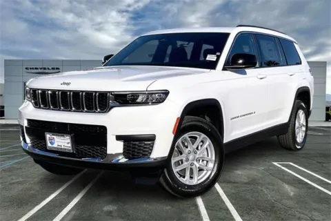 White 2025 Jeep Grand Cherokee L aredo X 4x2 for sale in Indio, CA