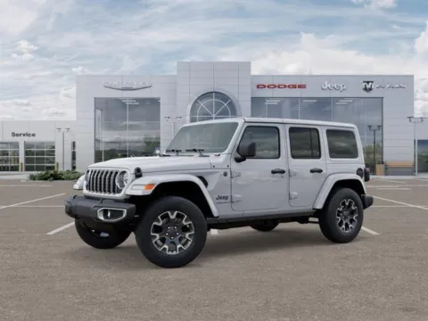 White 2025 Jeep Wrangler 4-door Sahara for sale in Indio, CA