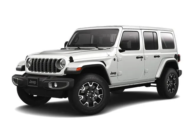 White 2025 Jeep Wrangler 4-door Sahara for sale in Indio, CA