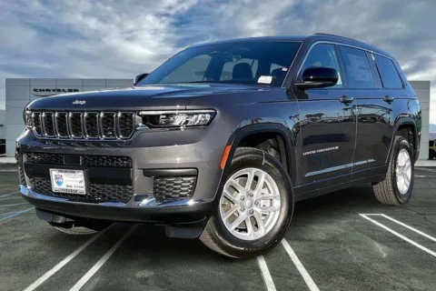 Gray 2025 Jeep Grand Cherokee L aredo X 4x2 for sale in Indio, CA