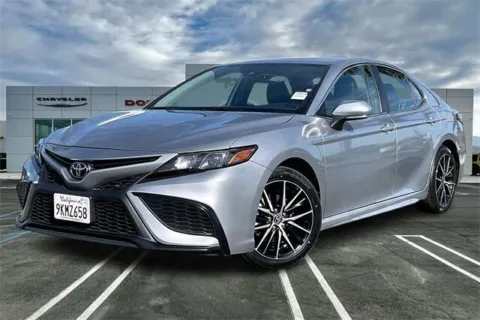 Silver 2024 Toyota Camry SE for sale in Indio, CA