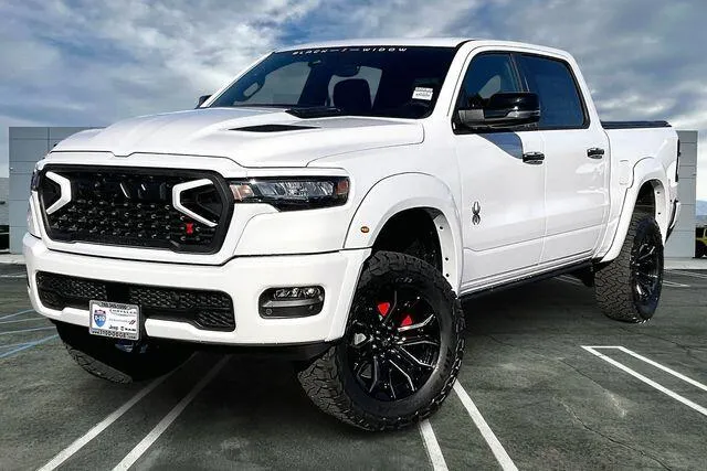 White 2026 Ram 1500 Big Horn Crew Cab 4x4 5'7' Box for sale in Indio, CA
