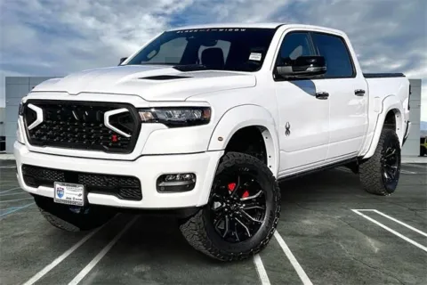 White 2026 Ram 1500 Big Horn Crew Cab 4x4 5'7' Box for sale in Indio, CA