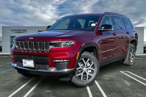 Red 2025 Jeep Grand Cherokee L imited 4x4 for sale in Indio, CA