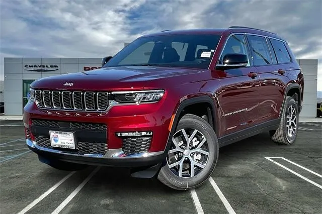 Red 2025 Jeep Grand Cherokee L imited 4x4 for sale in Indio, CA