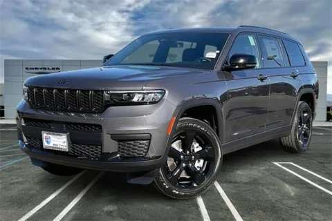 Gray 2025 Jeep Grand Cherokee L Grand Cherokee Altitude 4x2 for sale in Indio, CA