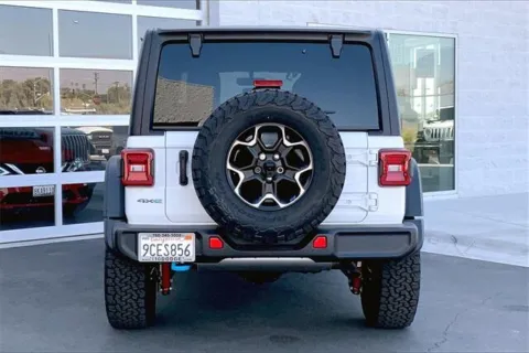 Another view of 2022 Jeep Wrangler 4xe Unlimited Rubicon 4xe for sale in Indio, CA at I-10 Chrysler Dodge Jeep Ram