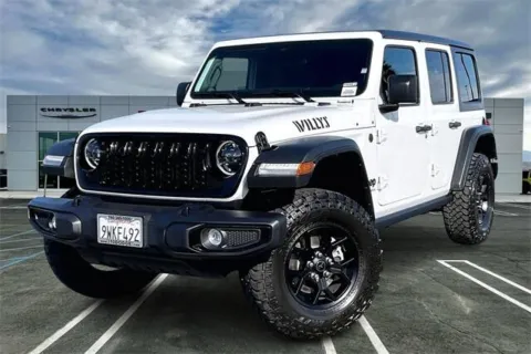 White 2026 Jeep Wrangler Willys for sale in Indio, CA