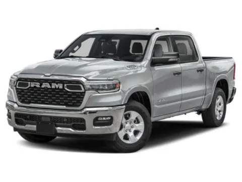 Silver 2025 Ram 1500 Big Horn Crew Cab 4x2 5'7' Box for sale in Indio, CA