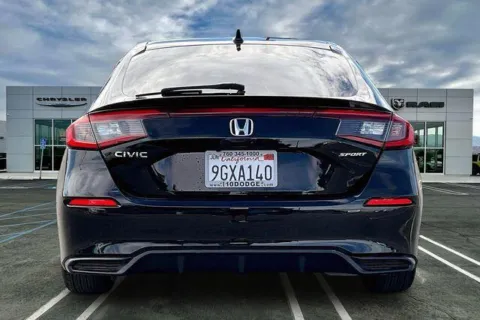 Another view of 2023 Honda Civic Hatchback Sport for sale in Indio, CA at I-10 Chrysler Dodge Jeep Ram