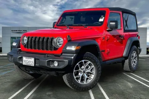 Red 2024 Jeep Wrangler Sport S for sale in Indio, CA