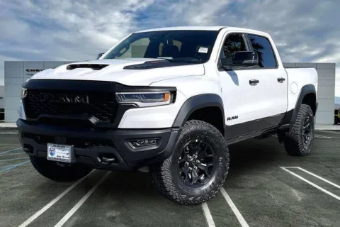 White 2026 Ram 1500 Rho Crew Cab 4x4 5'7' Box for sale in Indio, CA