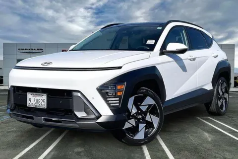 White 2024 Hyundai Kona Limited for sale in Indio, CA