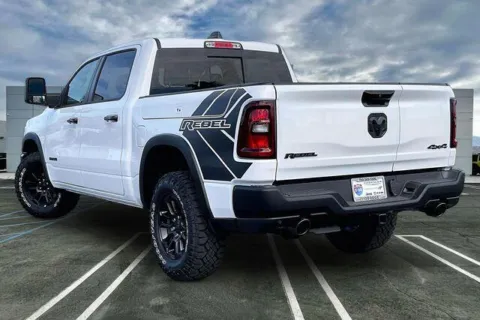 Photos of 2026 Ram 1500 Rebel Crew Cab 4x4 5'7' Box for sale in Indio, CA at I-10 Chrysler Dodge Jeep Ram