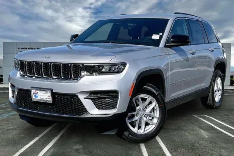 Silver 2026 Jeep Grand Cherokee Laredo X 4x4 for sale in Indio, CA